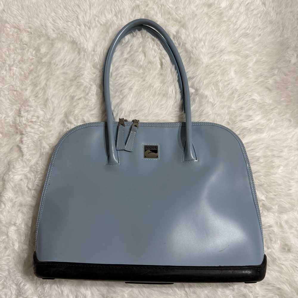 Dooney & Bourke Sky Blue Parasole Satchel Purse
